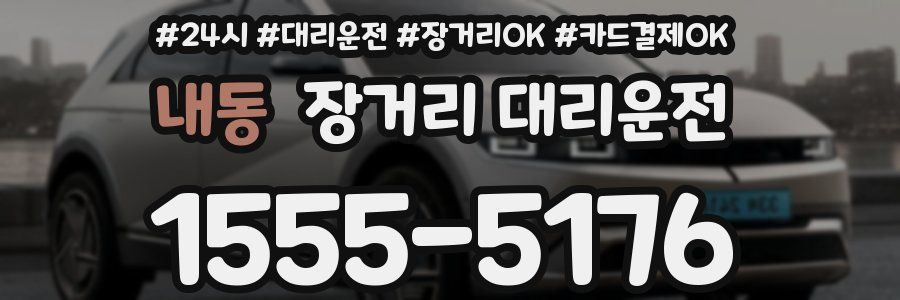 내동 장거리 대리운전