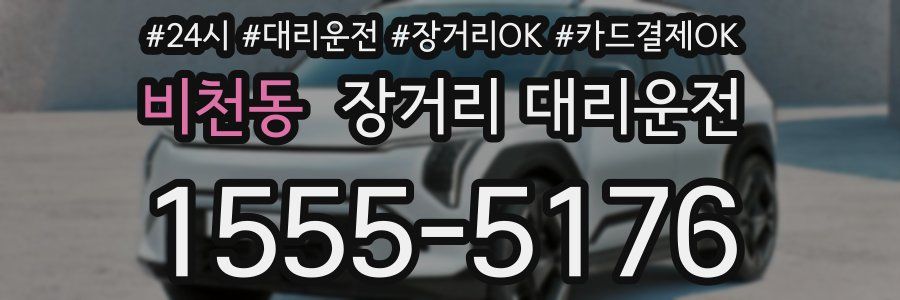 비천동 장거리 대리운전