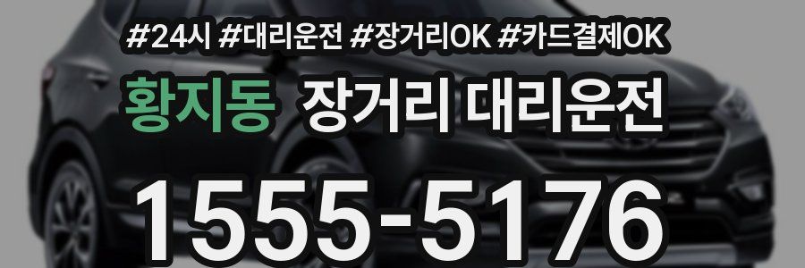 황지동 장거리 대리운전