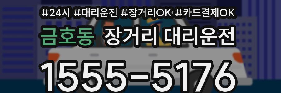 금호동 장거리 대리운전