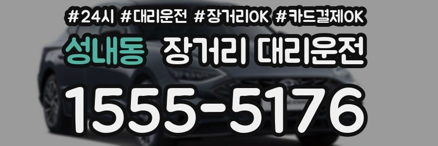 성내동 장거리 대리운전