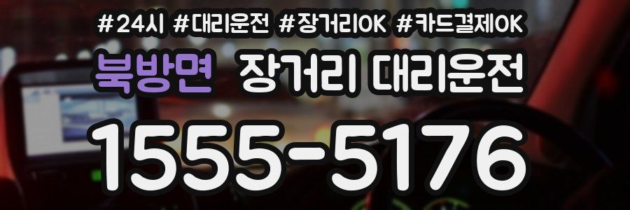 북방면 장거리 대리운전