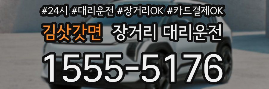 김삿갓면 장거리 대리운전