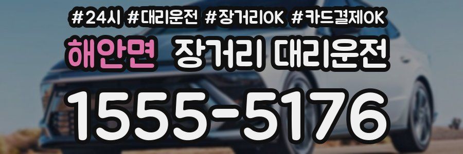 해안면 장거리 대리운전