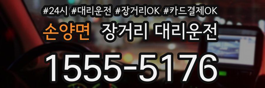 손양면 장거리 대리운전