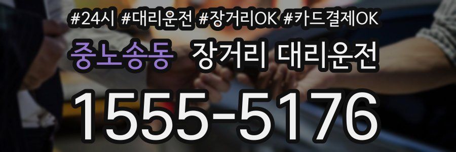 중노송동 장거리 대리운전