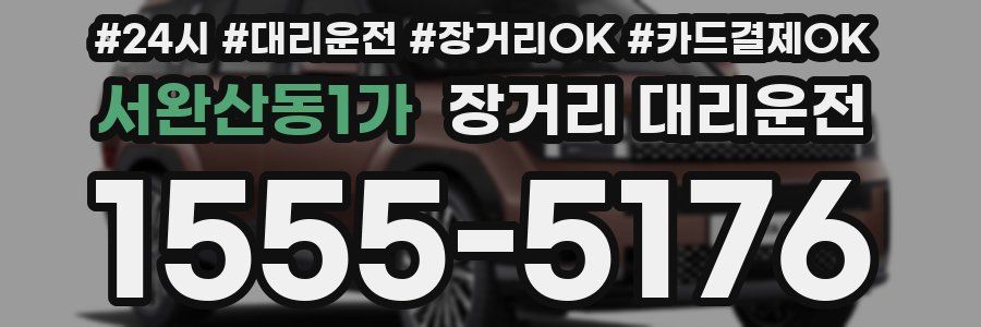 서완산동1가 장거리 대리운전