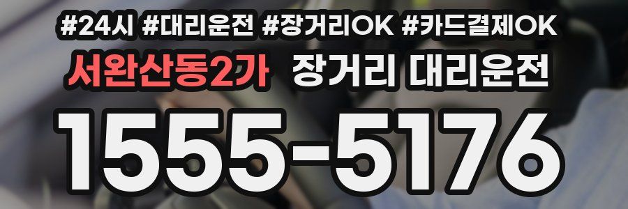 서완산동2가 장거리 대리운전