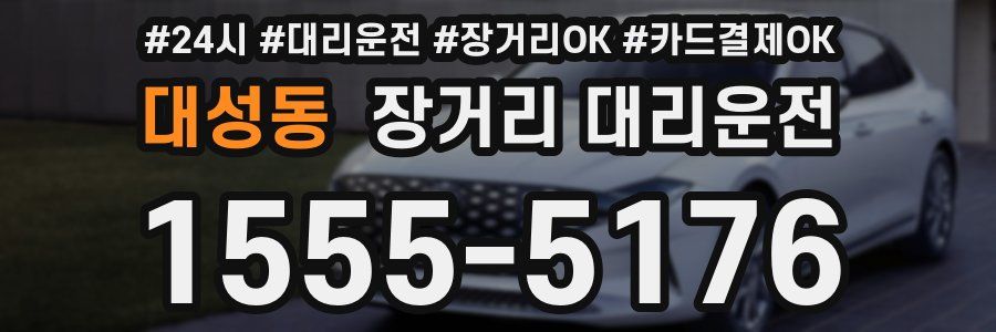 대성동 장거리 대리운전