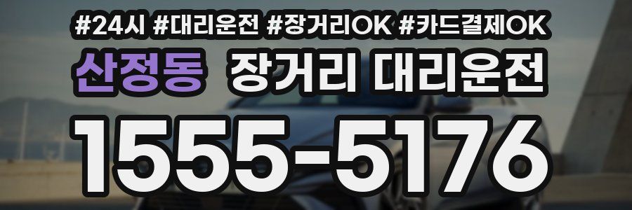산정동 장거리 대리운전