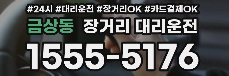 금상동 장거리 대리운전