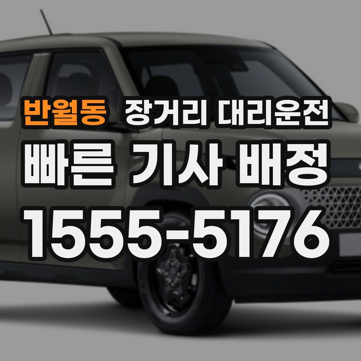 반월동 장거리 대리운전