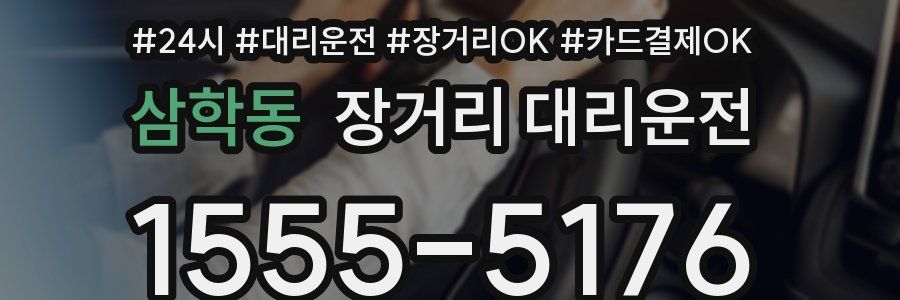 삼학동 장거리 대리운전