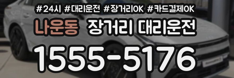 나운동 장거리 대리운전