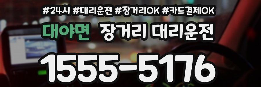 대야면 장거리 대리운전