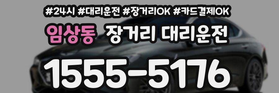 임상동 장거리 대리운전