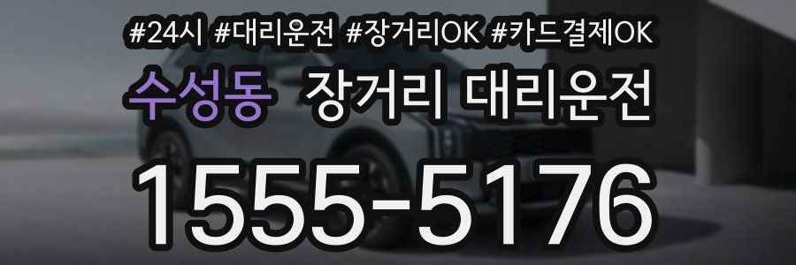 수성동 장거리 대리운전