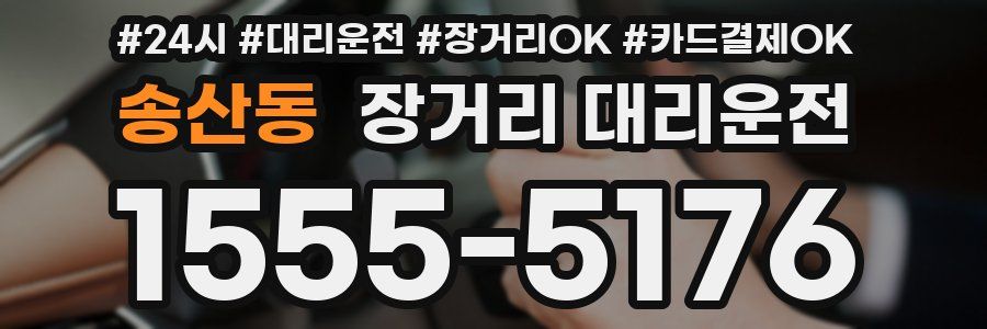 송산동 장거리 대리운전