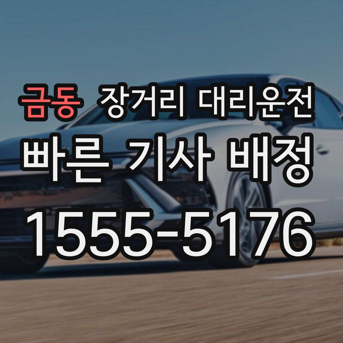 금동 장거리 대리운전