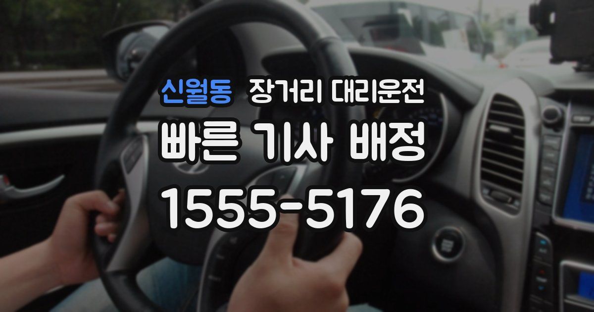 신월동 장거리 대리운전