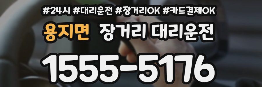 용지면 장거리 대리운전