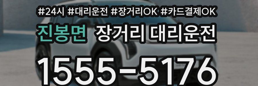 진봉면 장거리 대리운전
