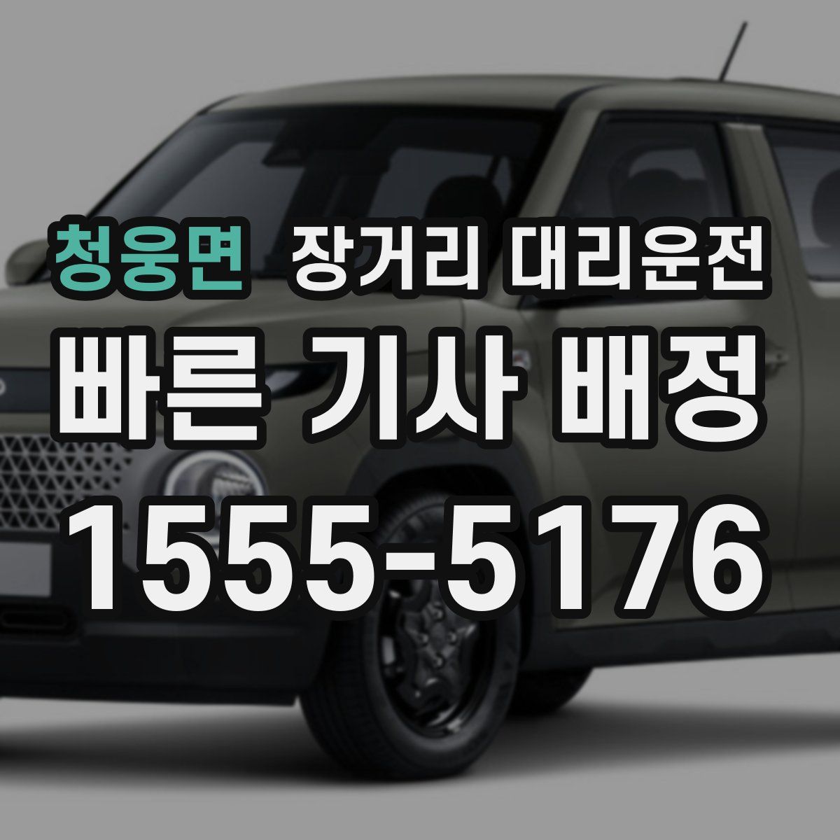 청웅면 장거리 대리운전