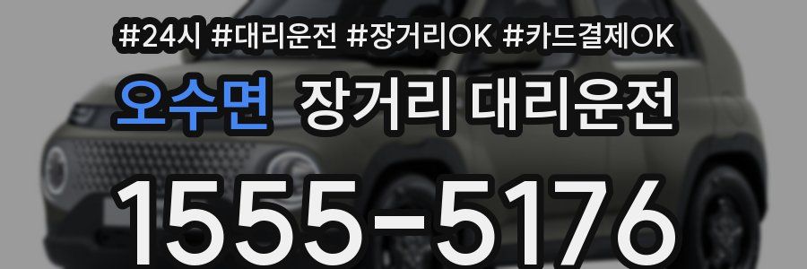 오수면 장거리 대리운전