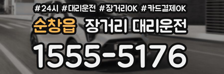 순창읍 장거리 대리운전