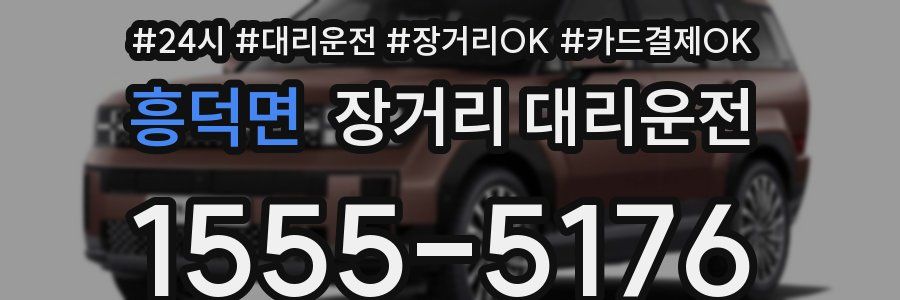 흥덕면 장거리 대리운전