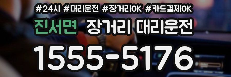 진서면 장거리 대리운전