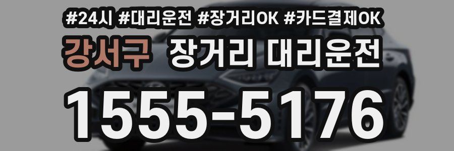 강서구 장거리 대리운전