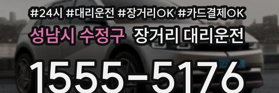 성남시 수정구 장거리 대리운전