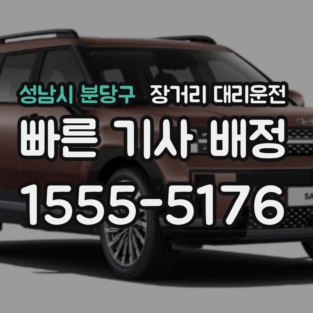 성남시 분당구 장거리 대리운전