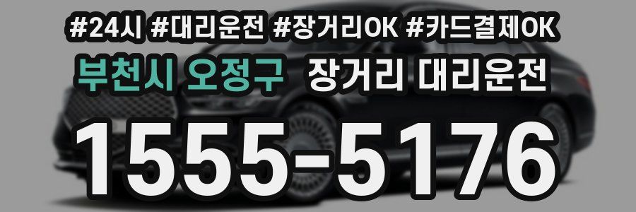 부천시 오정구 장거리 대리운전