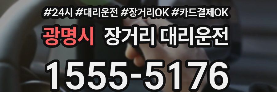 광명시 장거리 대리운전