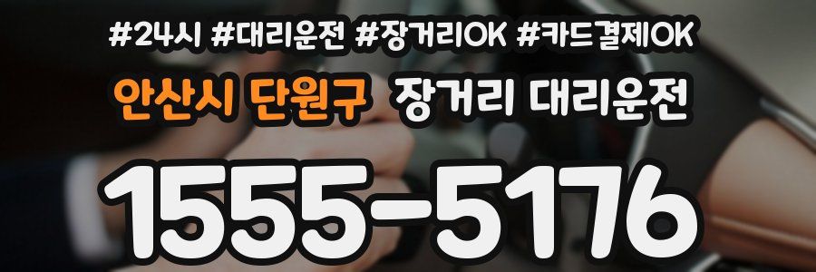 안산시 단원구 장거리 대리운전