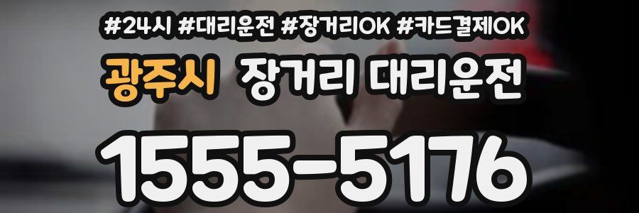 광주시 장거리 대리운전