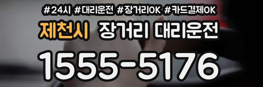 제천시 장거리 대리운전
