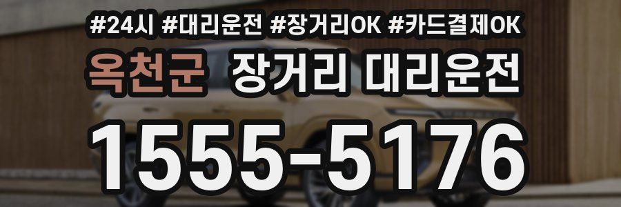 옥천군 장거리 대리운전