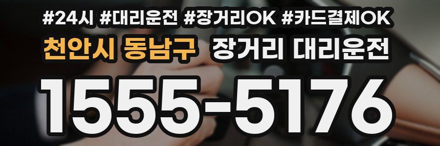 천안시 동남구 장거리 대리운전