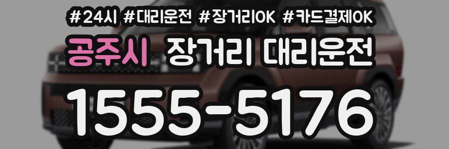 공주시 장거리 대리운전