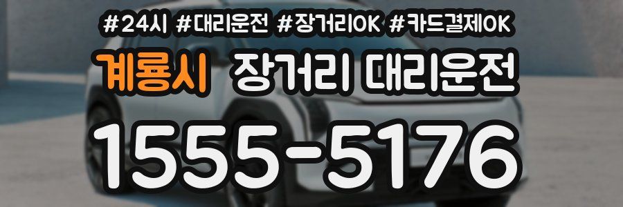 계룡시 장거리 대리운전