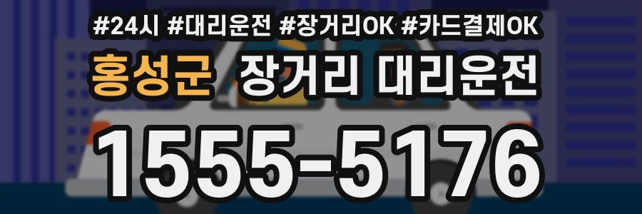 홍성군 장거리 대리운전