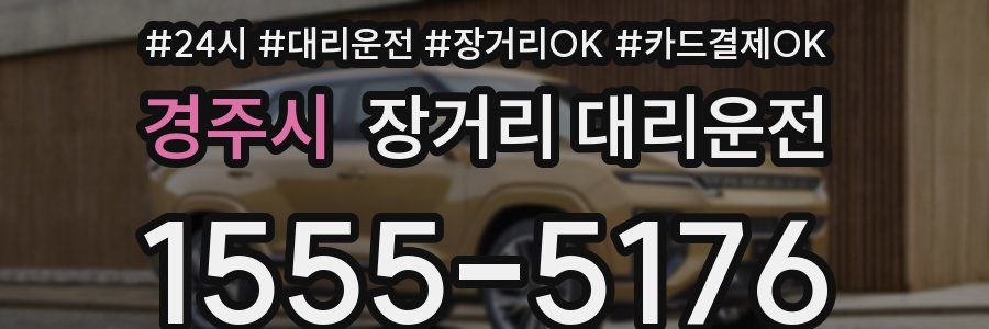 경주시 장거리 대리운전