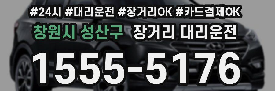 창원시 성산구 장거리 대리운전