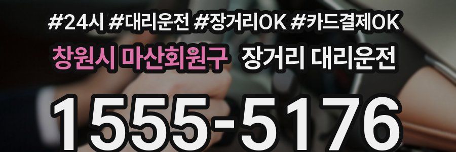 창원시 마산회원구 장거리 대리운전