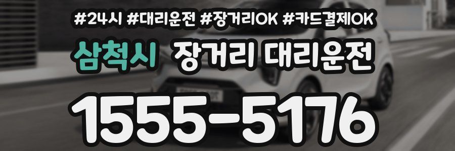 삼척시 장거리 대리운전