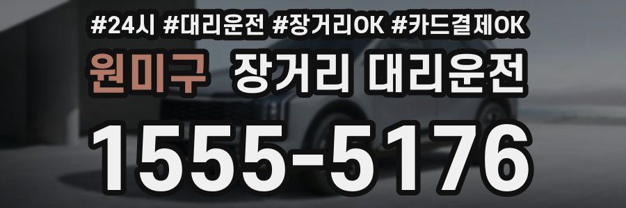 원미구 장거리 대리운전