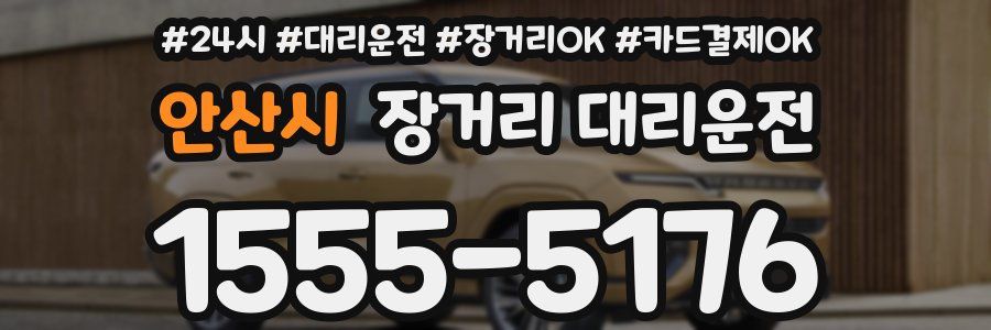 안산시 장거리 대리운전